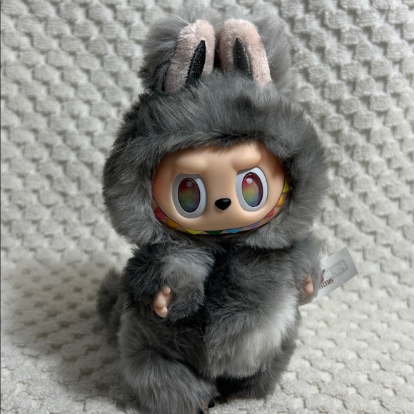 POP MART Other - Custom “ID” Zimomo (Lafufu) Plush Pendant